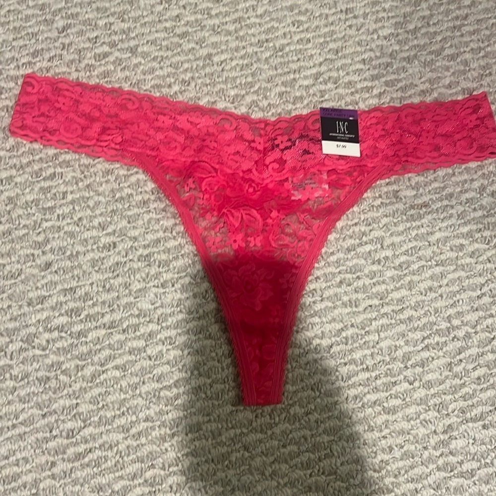 International concepts pink thong